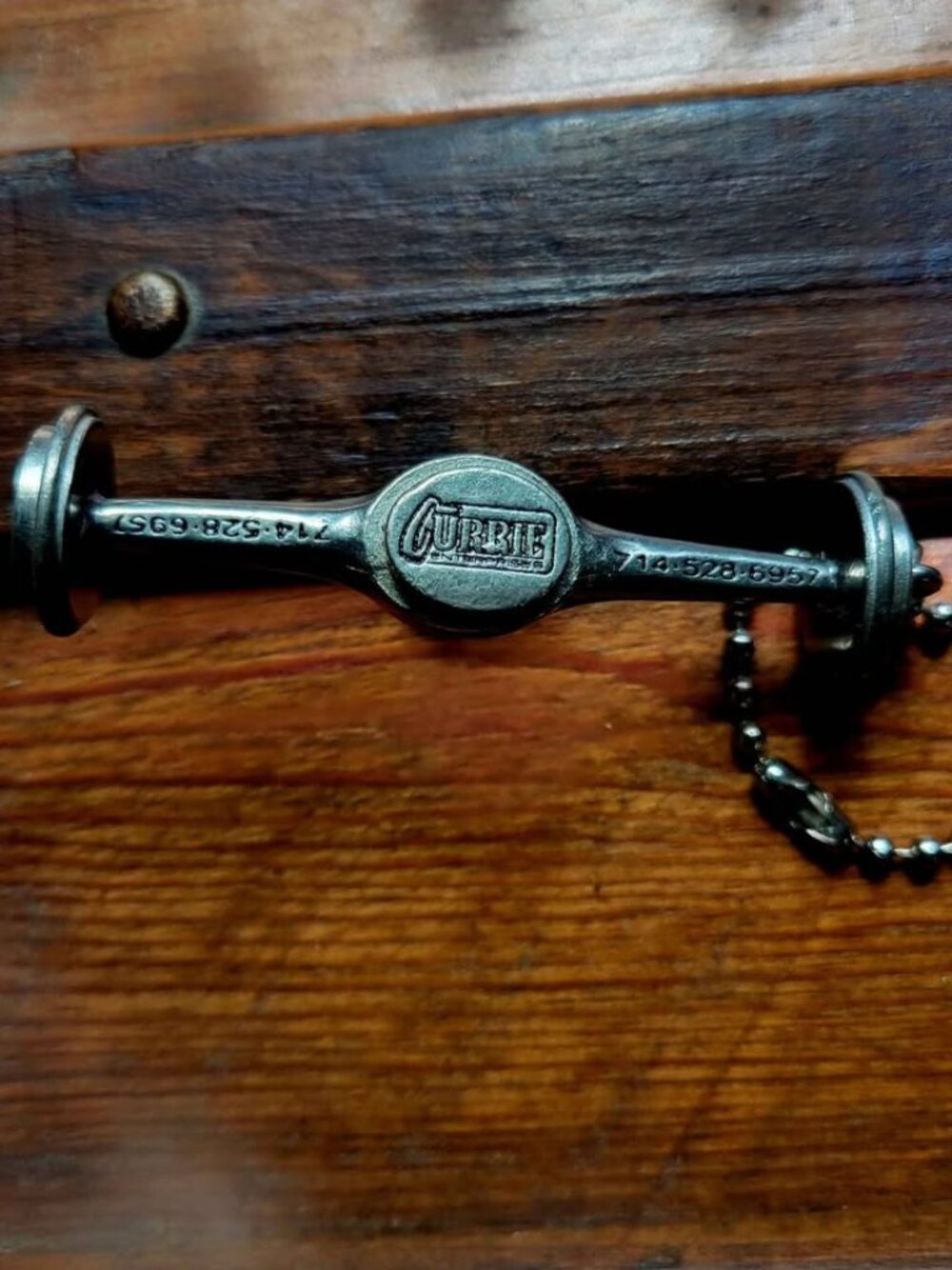Promo Currie Enterprises Keychain Made Of Pewter Or A Similar Die-Cast Metal